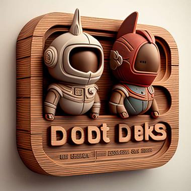 3D модель Взносы и запреты Rocket dan и Delibird (STL)